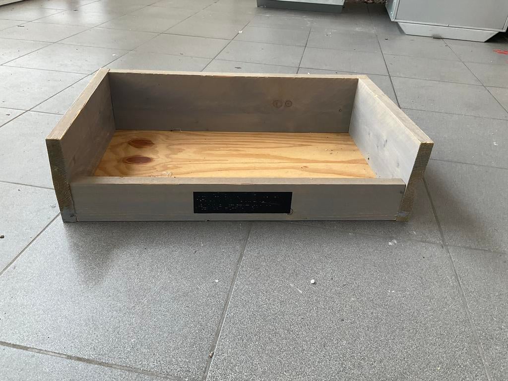 Hondenmand hout, Dieren en Toebehoren, Hondenmanden, Ophalen, Zo goed als nieuw