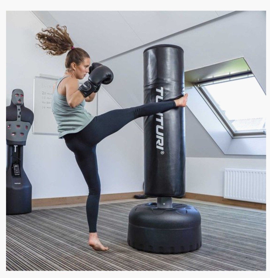 Staande bokszak / trapzak 180 cm Nieuw, Sports & Fitness, Enlèvement, Sac de boxe