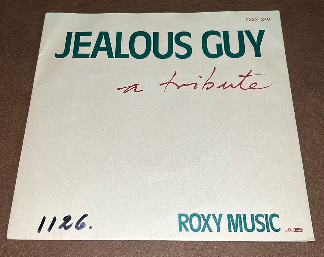 Roxy Music ‎– Jealous Guy - 7” vinyl single - NL 1981, Ophalen of Verzenden, Gebruikt