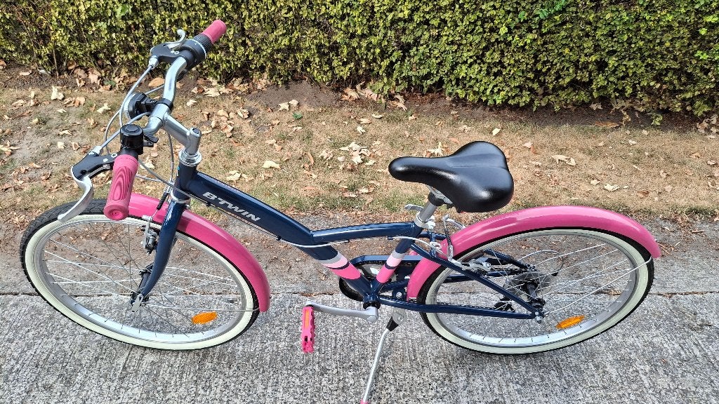 Zeer mooi 24 meisjesfiets WEINIG GEBRUIKT = als NIEUW - €100, Fietsen en Brommers, Fietsen | Meisjes, Ophalen, 24 inch, Velgrem