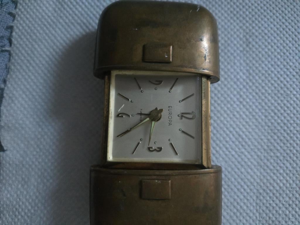 Reveil de voyage vintage, Ophalen of Verzenden