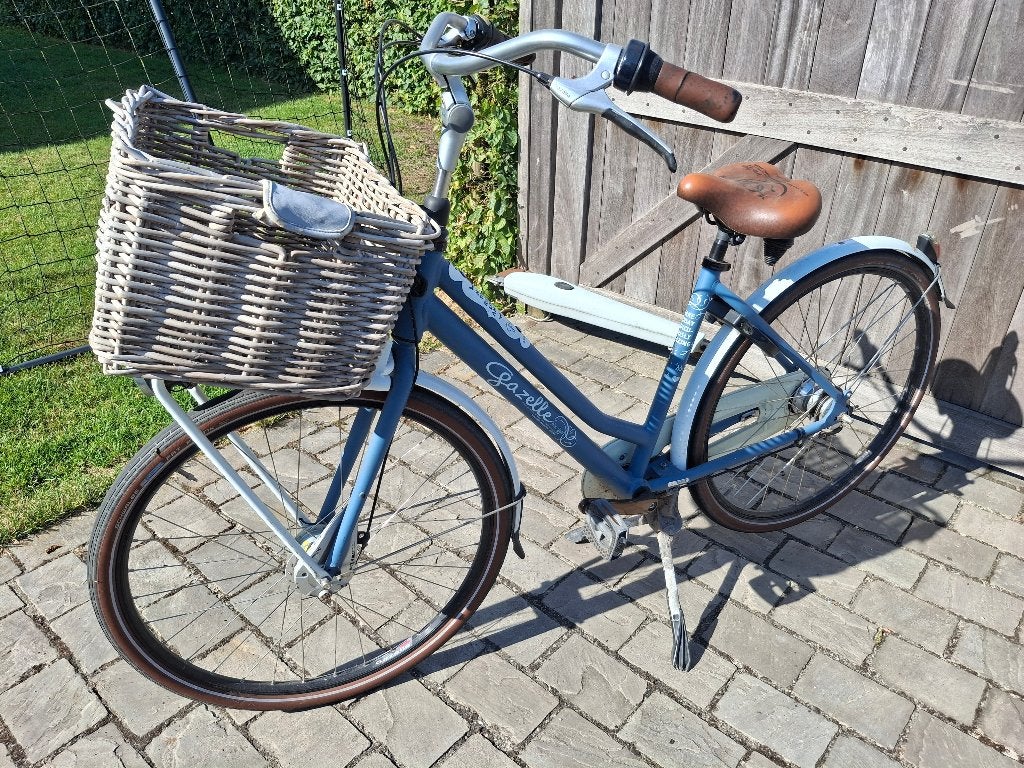 Damesfiets Gazelle, Fietsen en Brommers, Fietsen | Dames | Damesfietsen, Gebruikt, Gazelle, Versnellingen, 53 tot 56 cm, Trommelrem