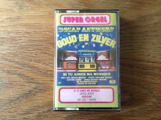 muziekcassette decap organ antwerp, Ophalen of Verzenden, Overige genres, 1 bandje, Origineel