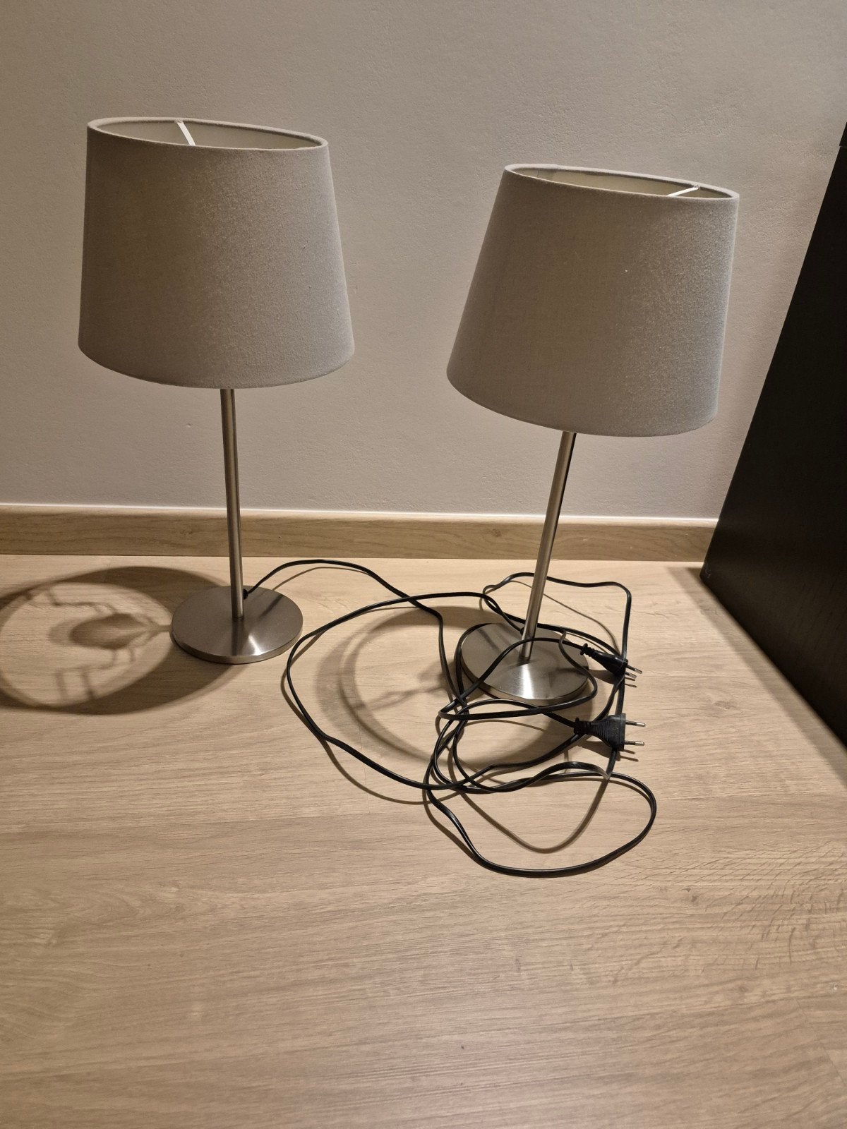 Tafellampen/nachtlampen van Ikea, Ophalen, Zo goed als nieuw, Stof, Minder dan 50 cm