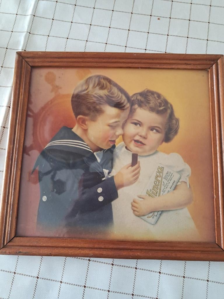 Vintagereclame van Minerva, Ophalen of Verzenden