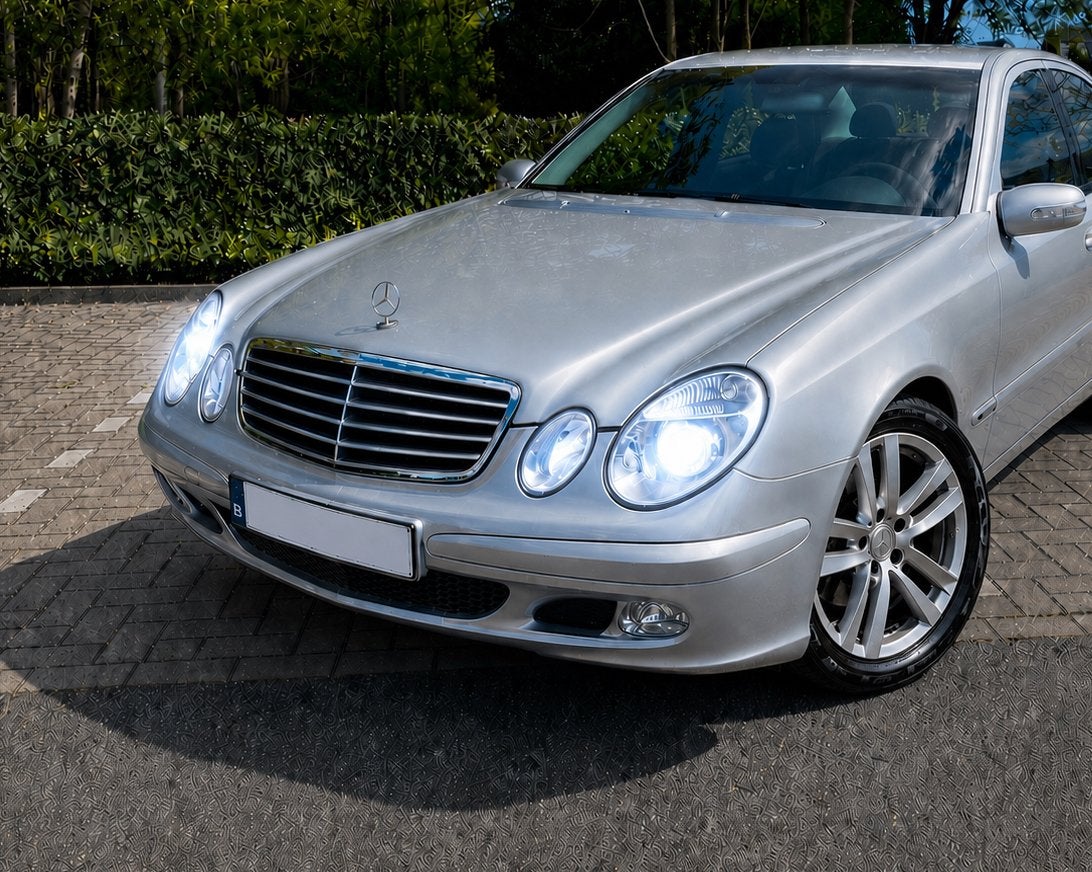 Phares LED Mercedes W211 ✅ Classe E, Enlèvement ou Envoi, Révisé, Mercedes-Benz