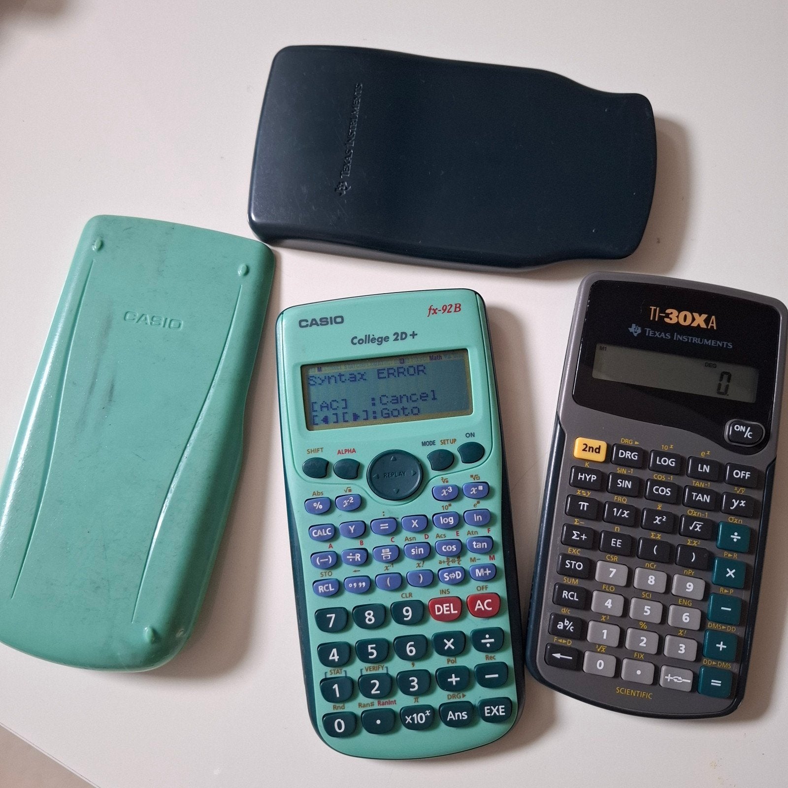 calculatrices scientifique, Diversen, Rekenmachines, Ophalen
