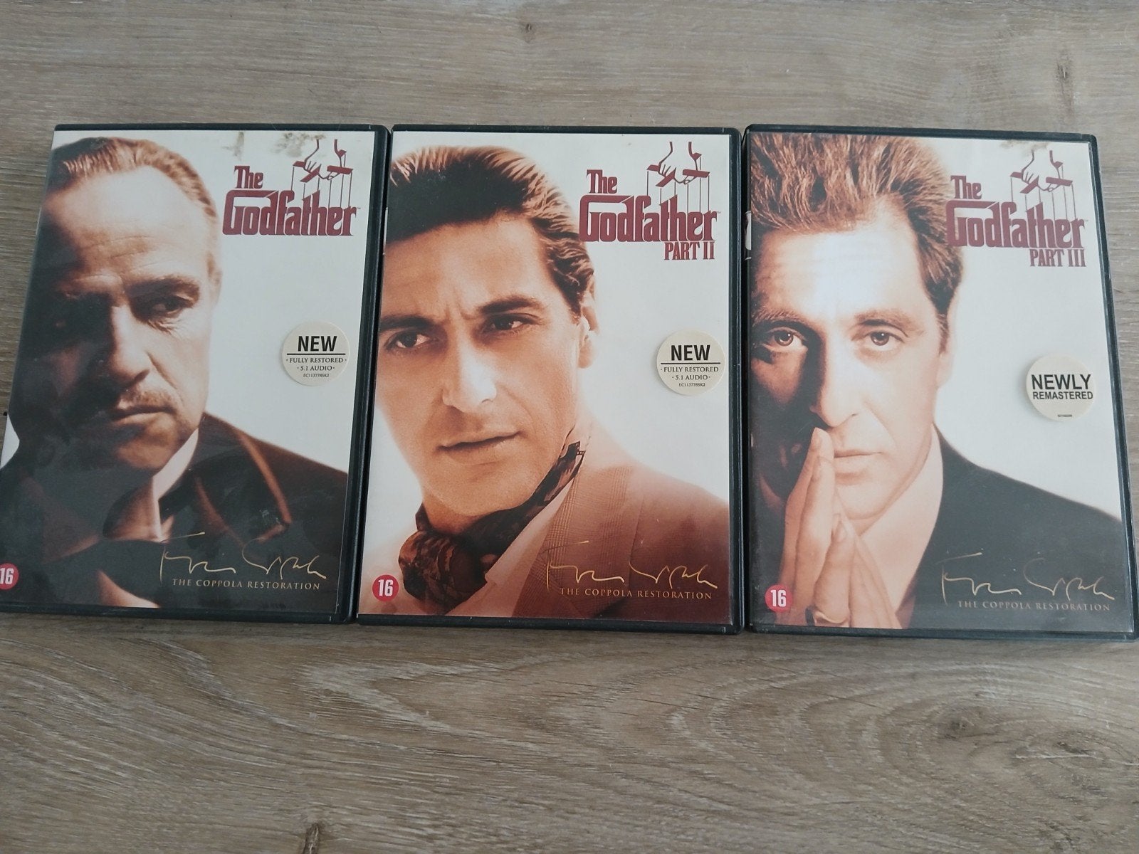 The Godfather, The Godfather part 2 en part 3!, Ophalen, Maffia en Misdaad, Vanaf 16 jaar, Nederlands