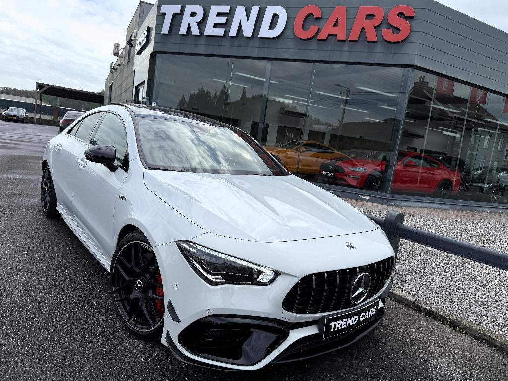 Mercedes CLA 45 AMG S 4-MATIC+PACK NIGHT LED AMBI PANO CARPL, Autos, Cuir, CLA, Achat, Entreprise