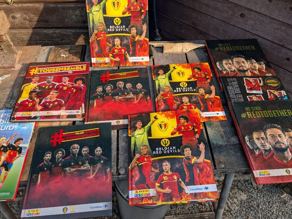 Albums football paninis, Enlèvement