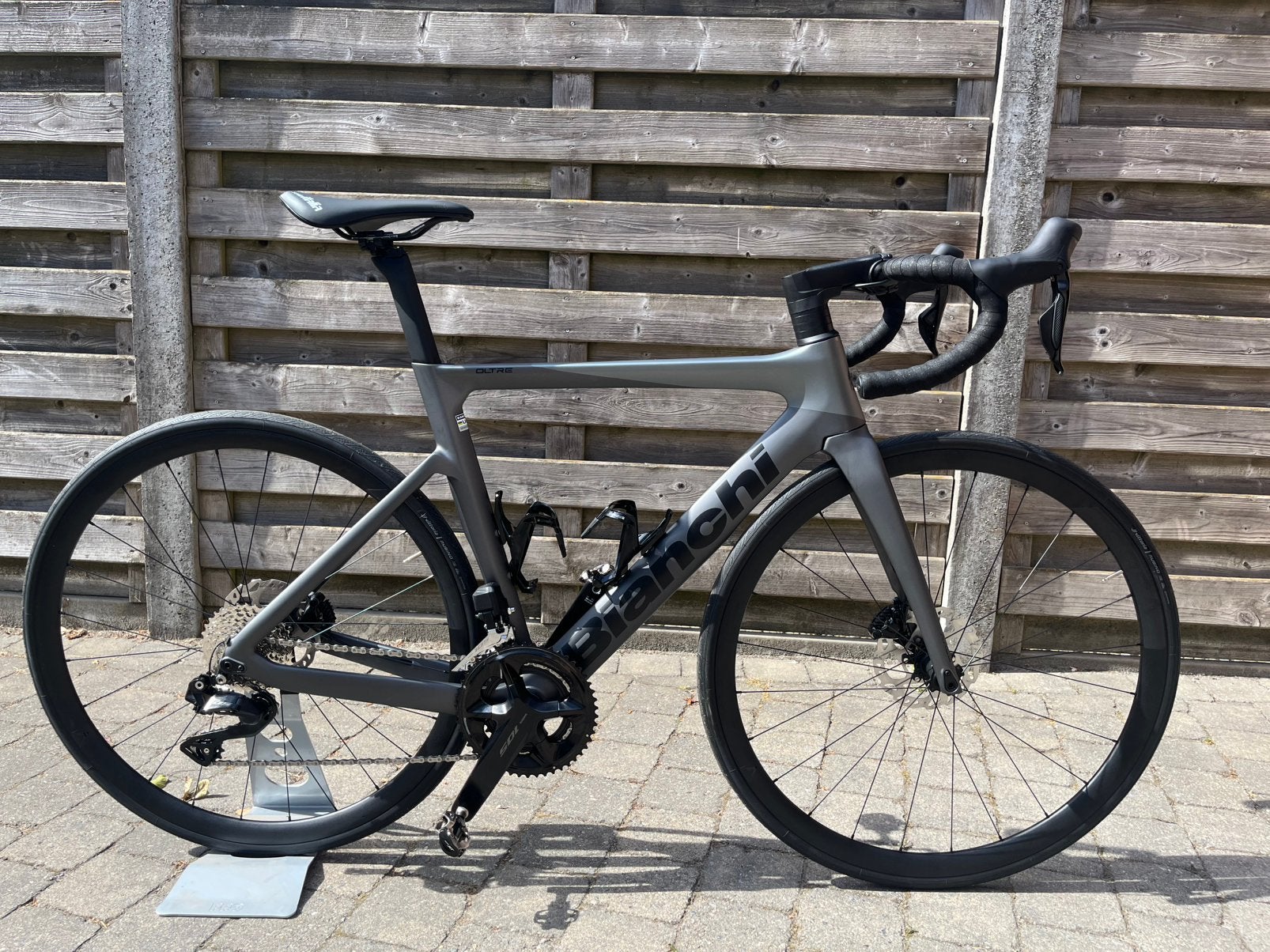 Gloednieuw!!!Bianchi oltre race Di2 maat 53 r818 grijs., Fietsen en Brommers, Ophalen, 28 inch, Carbon, Nieuw