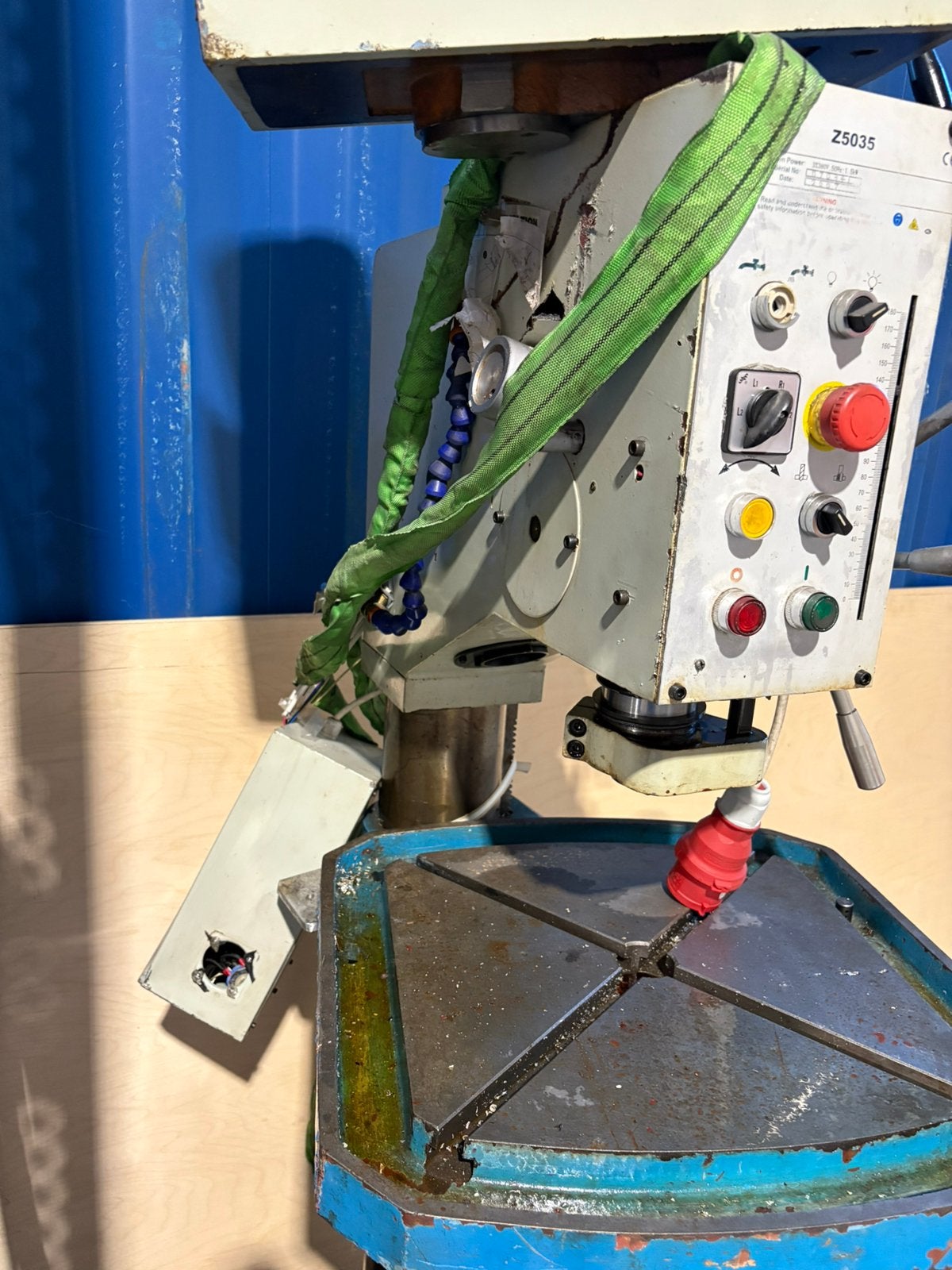 Kolomboor met schade, Doe-het-zelf en Bouw, Ophalen, Gebruikt, Kolomboormachine