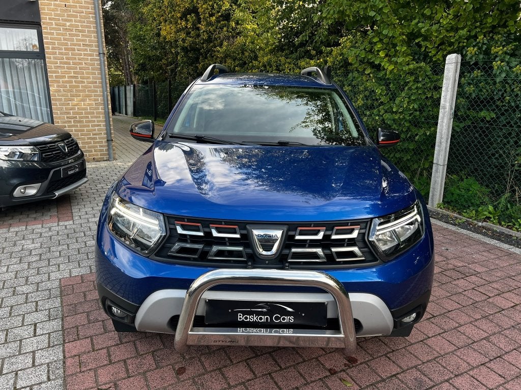 DACIA DUSTER 1.3TCE/AUTOMAAT/71.000KM/FULL/12M GARANTIE, Auto's, Automaat, Dealer onderhouden, Duster, Blauw