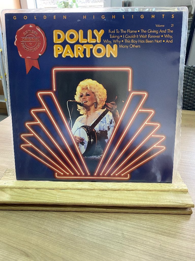 Lp dolly parton, Cd's en Dvd's, Ophalen, LP, Gebruikt, Fotohoes