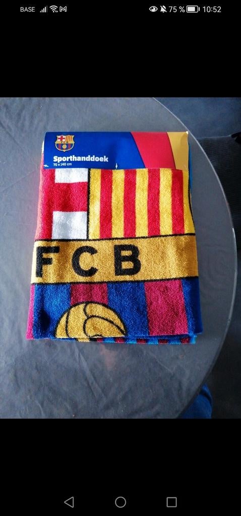 Serviette de sport fc Barcelone, Divers, Enlèvement