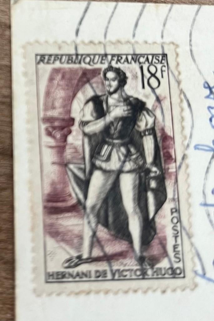 postzegel Victor Hugo, Ophalen of Verzenden