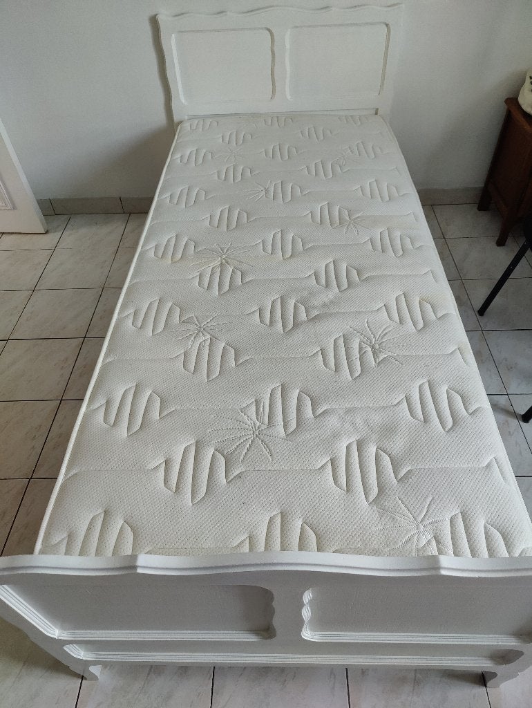 Lit complet une personne, 90 cm, Breton, 210 cm, Enlèvement