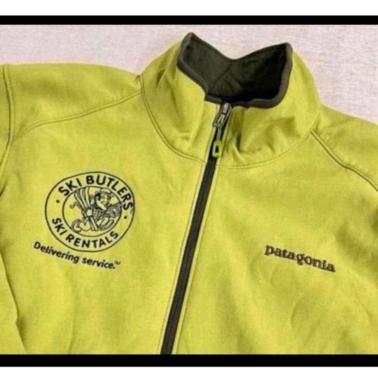 Patagonia Jas groen maat M Ski-butlers rentals wintersport, Ophalen of Verzenden, Zo goed als nieuw, Maat 48/50 (M), Jack