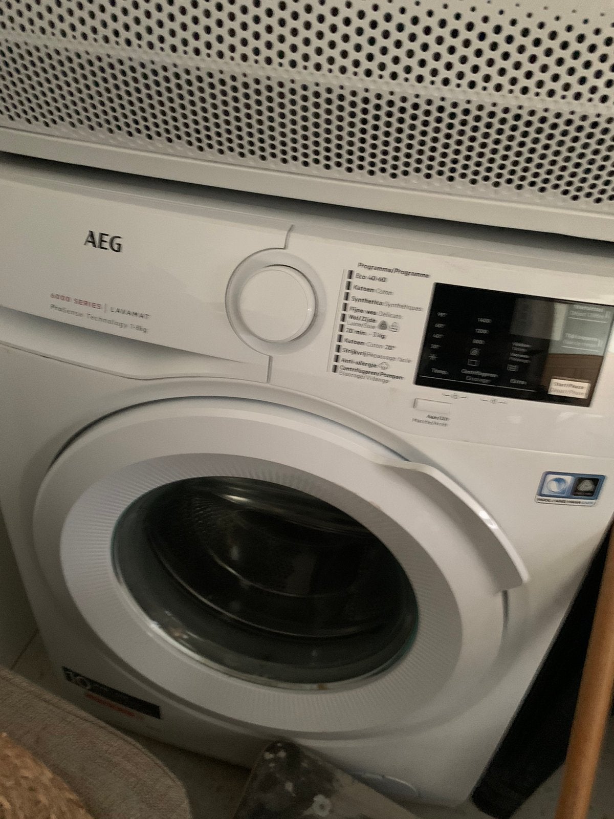 AEG L6FBI84BW wasmachine, Ophalen, Zo goed als nieuw