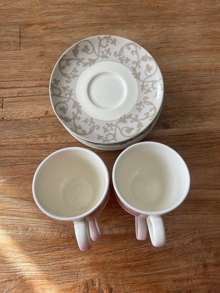 Koffieservies, Ophalen