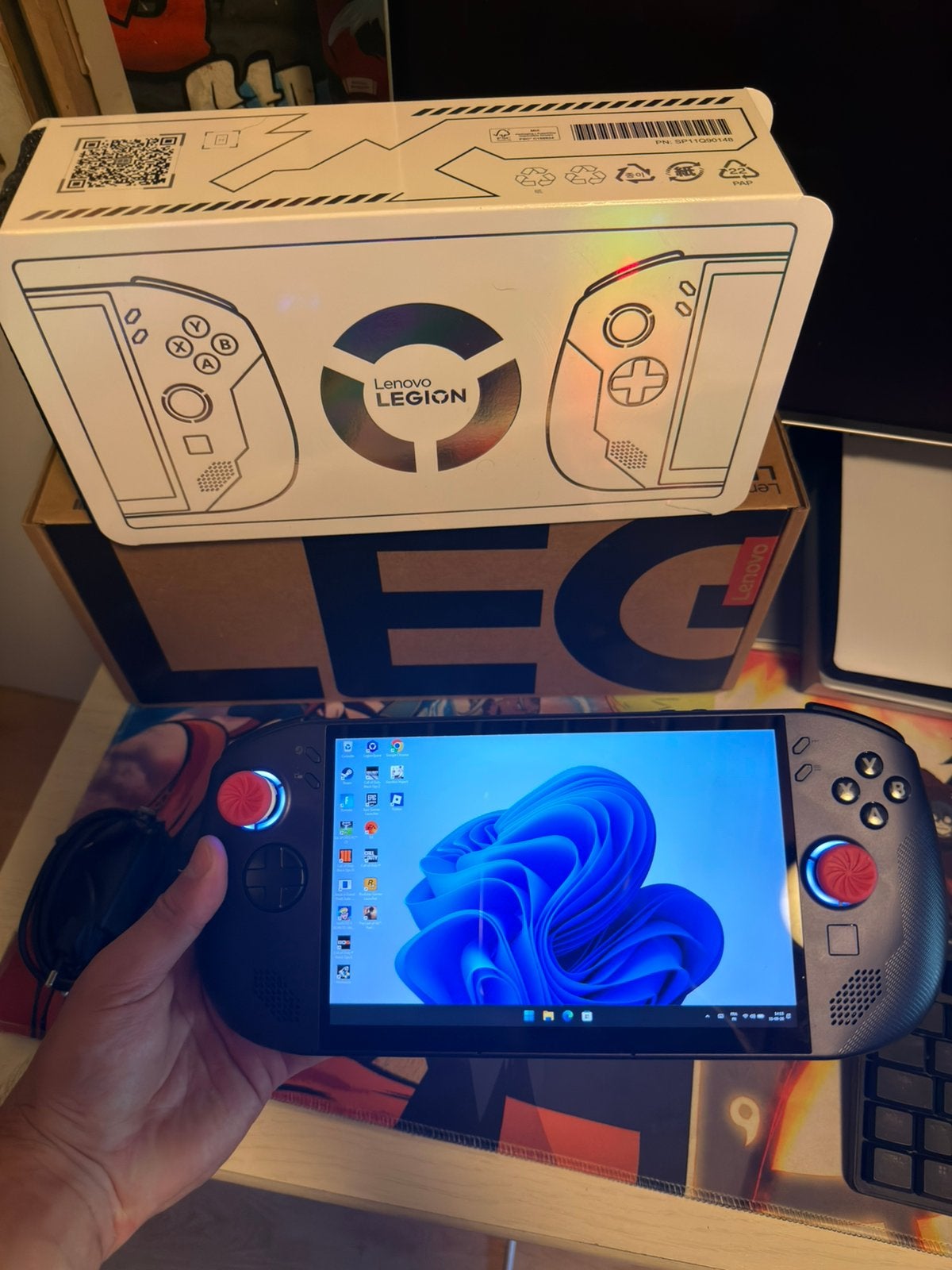 Lenovo Legion Go S Z1 Extreme 512Go + SD Samsung 1To, Enlèvement, Lenovo, Comme neuf