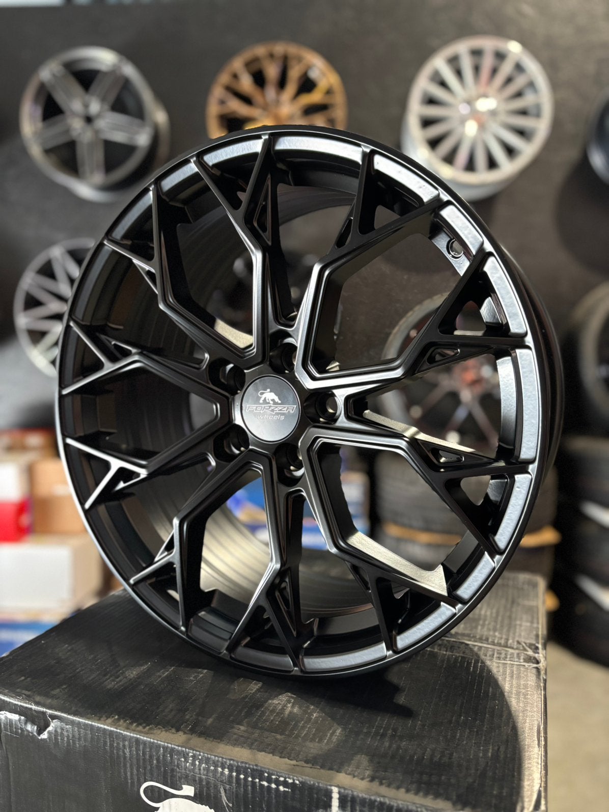 18” Forzza titan satin black, Enlèvement