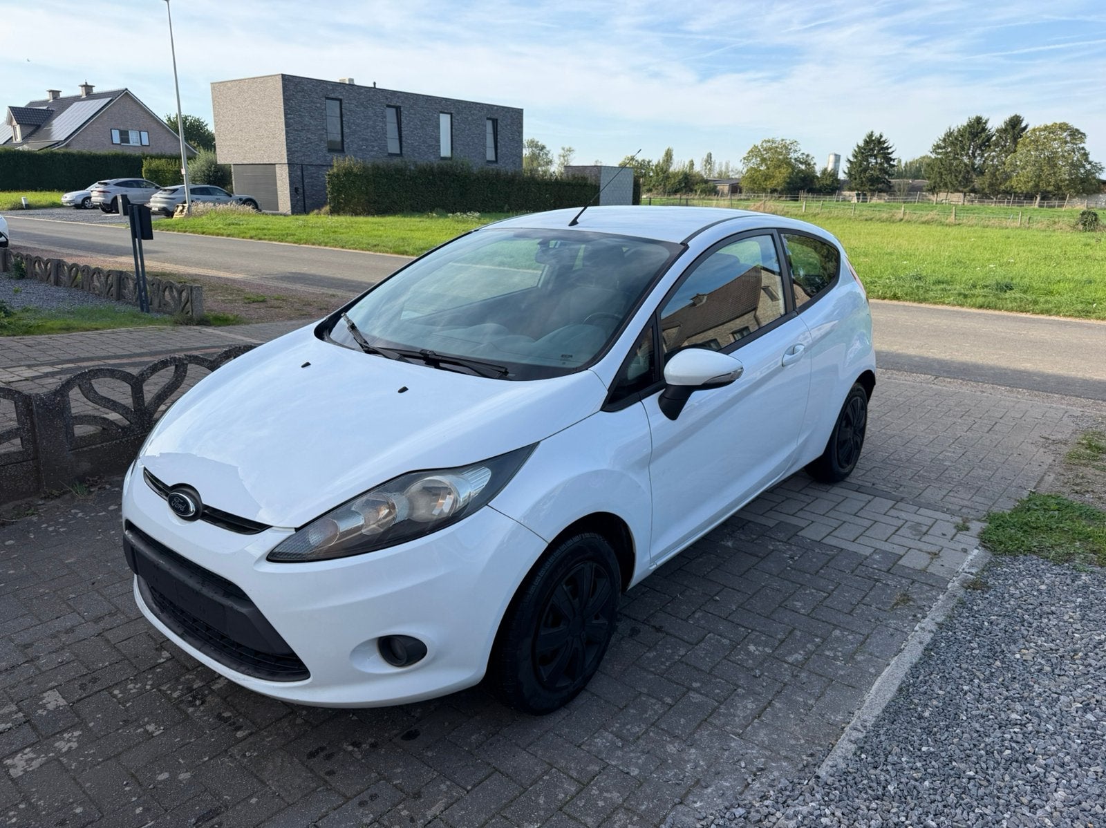 Ford Fiesta 1.4 TDCi 2008, Autos, Achat, Boîte manuelle, Noir, Particulier