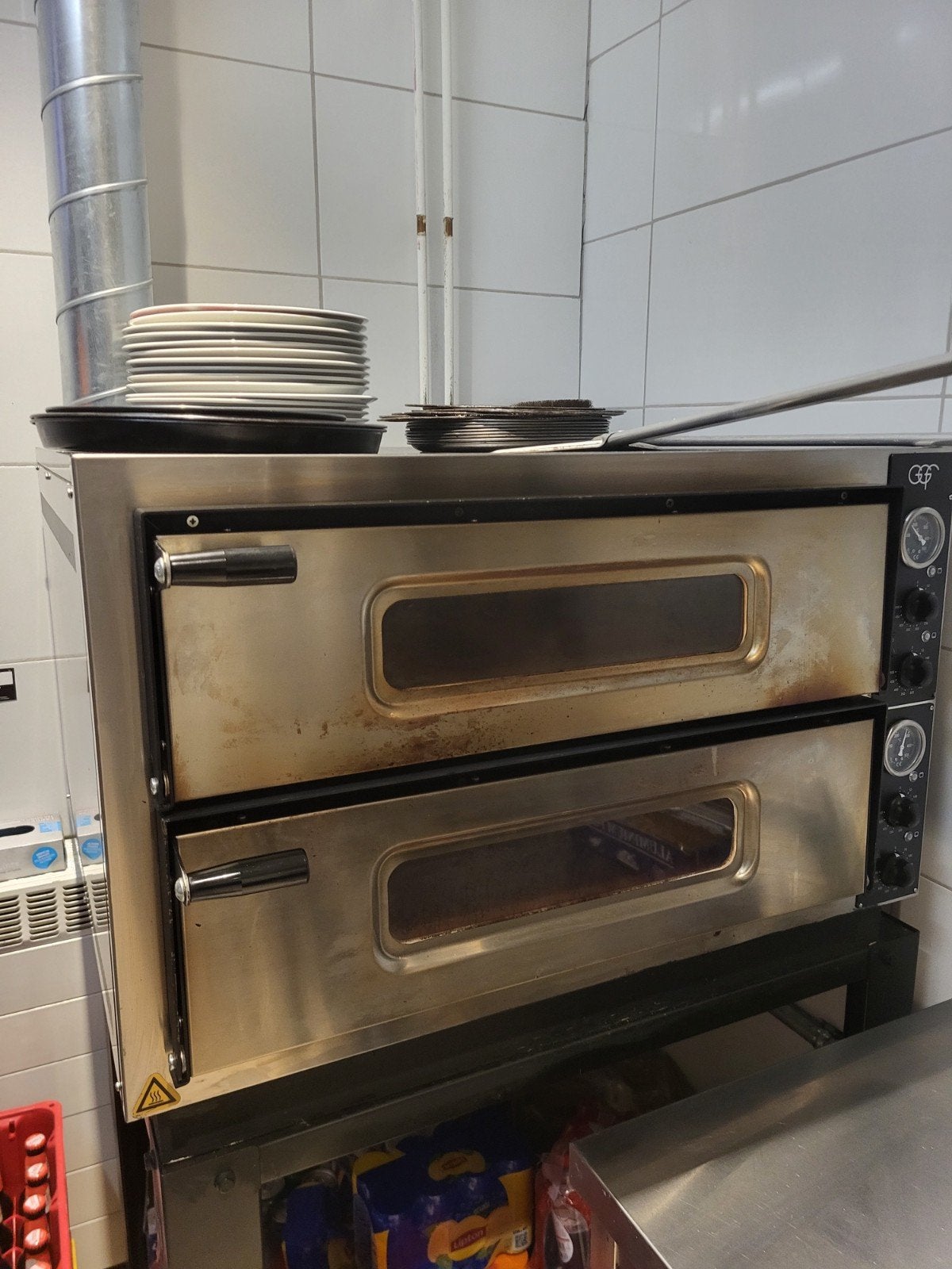 Pizzaoven, Articles professionnels, Enlèvement