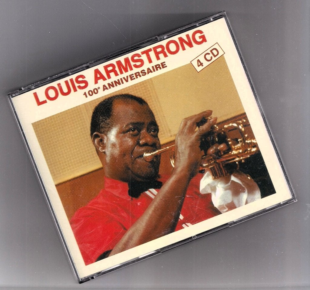 4 x CD pour le 100e anniversaire de LOUIS ARMSTRONG, CD & DVD, CD | Jazz & Blues, Utilisé, Jazz, Coffret, Enlèvement ou Envoi