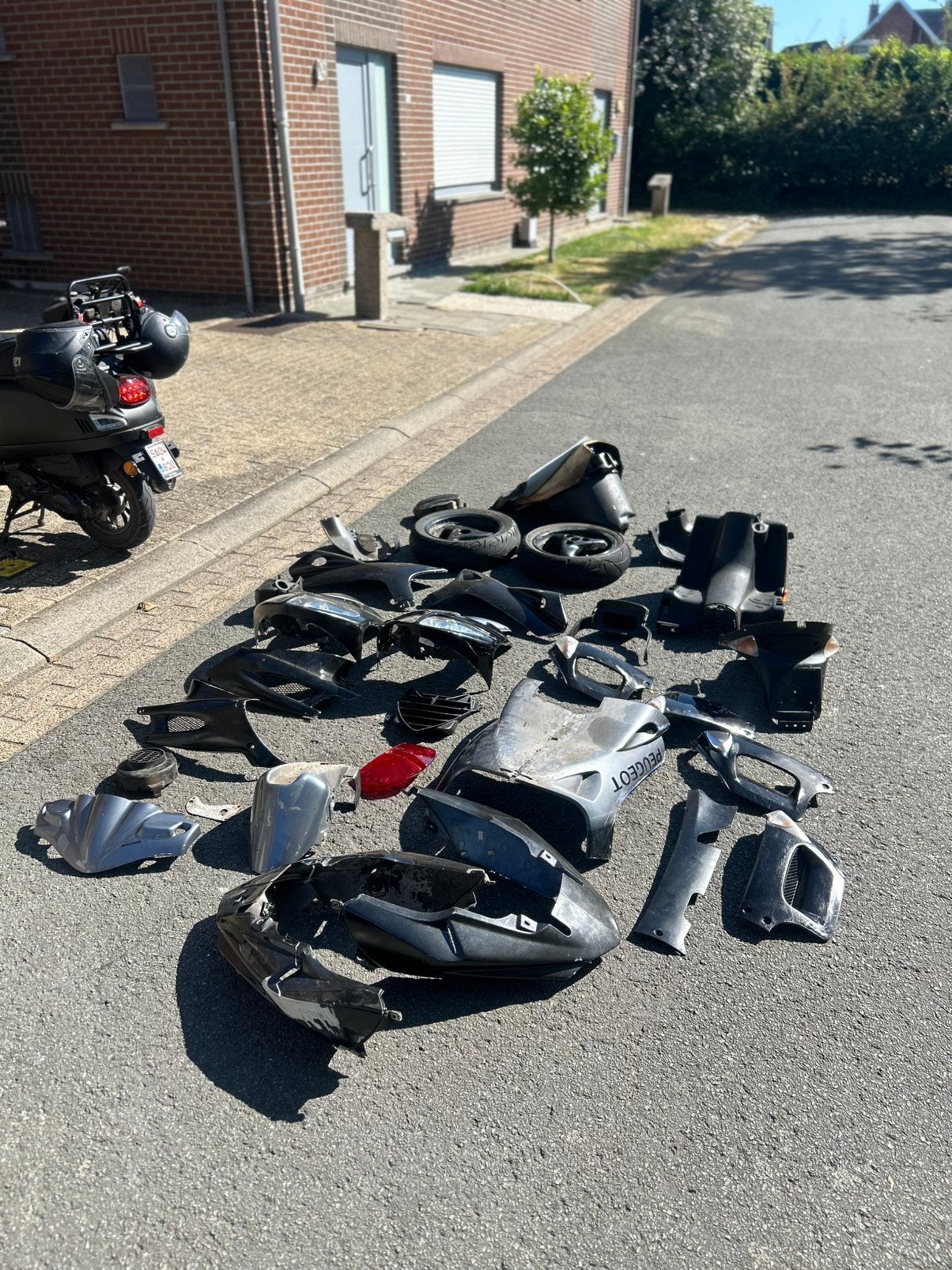 Kappen Peugeot Speedfight 2, Fietsen en Brommers, Ophalen, Peugeot
