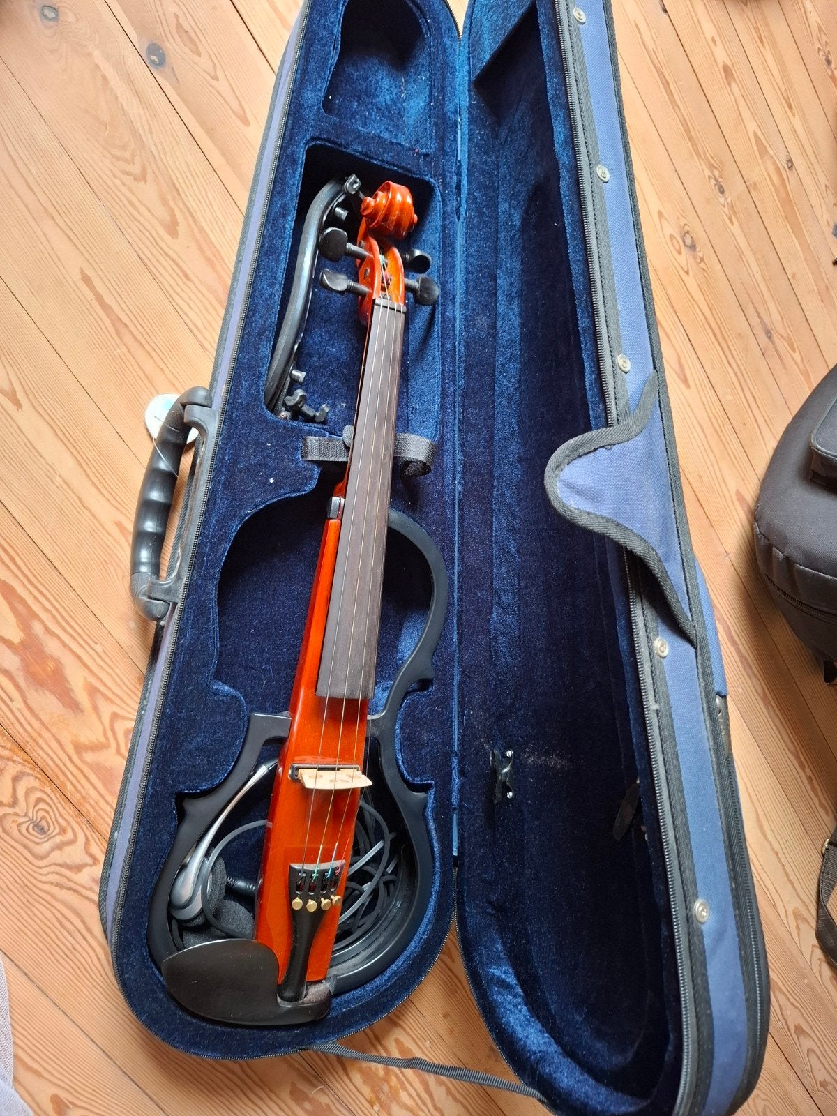 Elektrische viool, voor herstelling, Muziek en Instrumenten, Ophalen, Gebruikt, Elektrisch, Viool