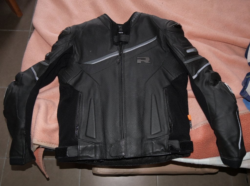 Lederen herenvest Richa XL, Motoren, Ophalen, Heren, Jas | leer, Richa