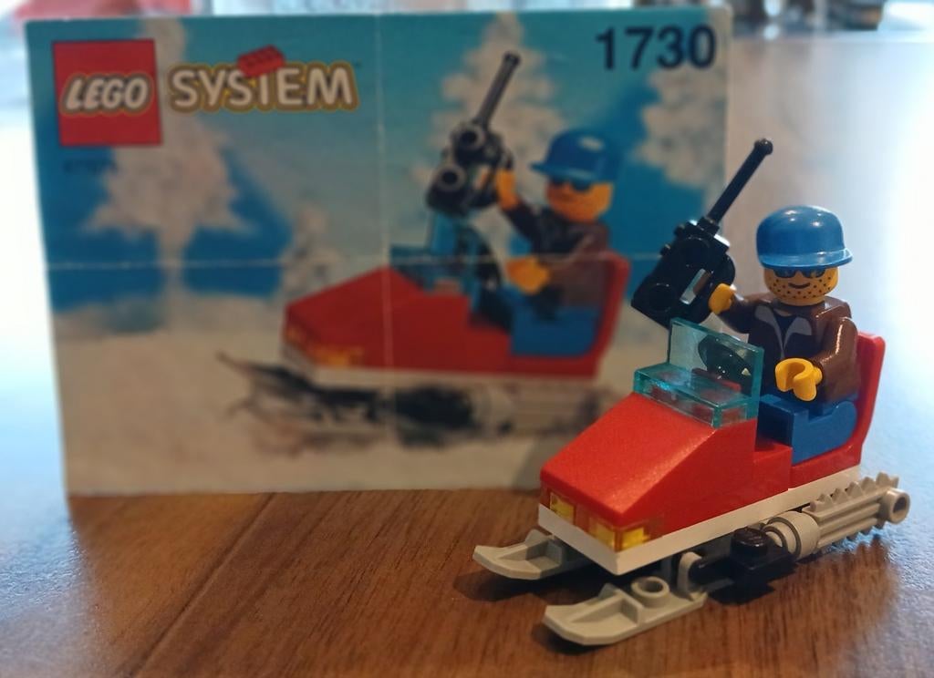 Lego set 1730 sneeuwscooter, Ophalen of Verzenden, Lego