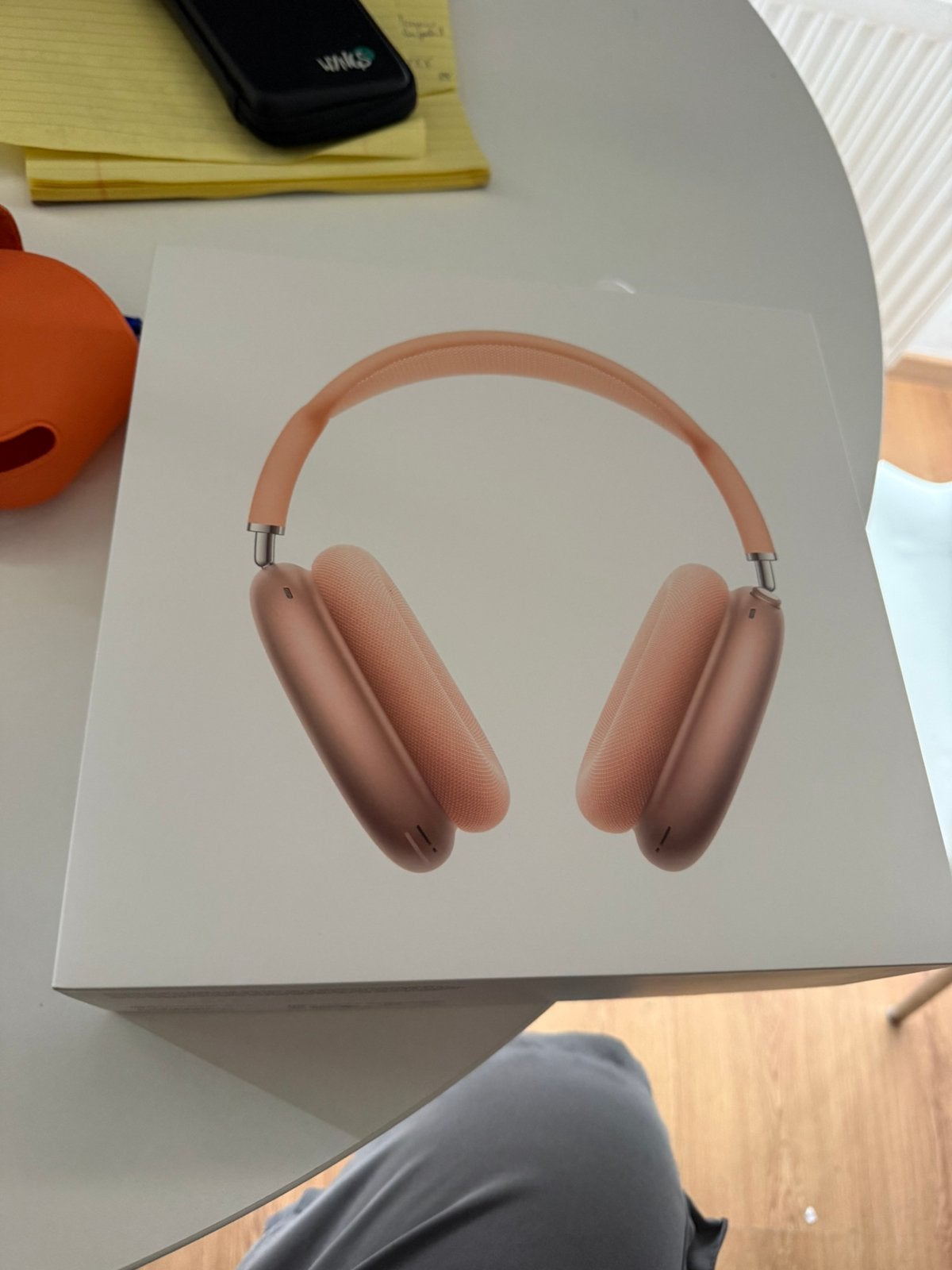 AirPods Max 1 Orange, TV, Hi-fi & Vidéo, Orange, Comme neuf, Enlèvement, Apple