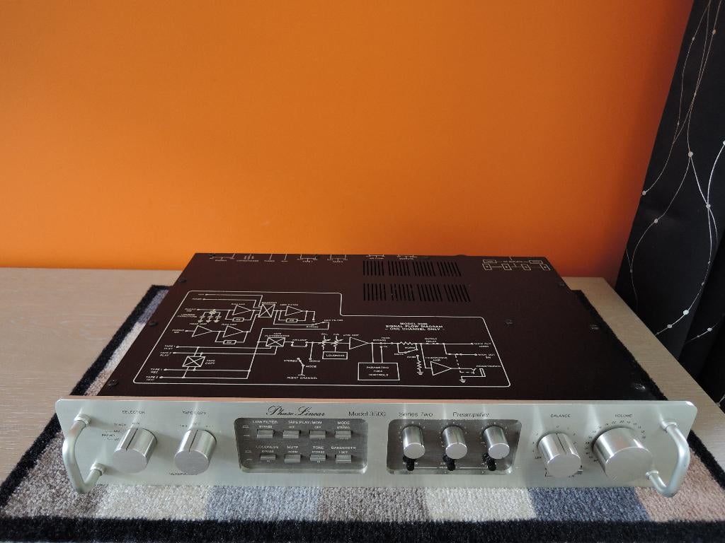 Phase Linear 3500 - Préampli - Phase Linear - Vintage, Audio, Tv en Foto, Ophalen, Gebruikt, Stereo, Overige merken
