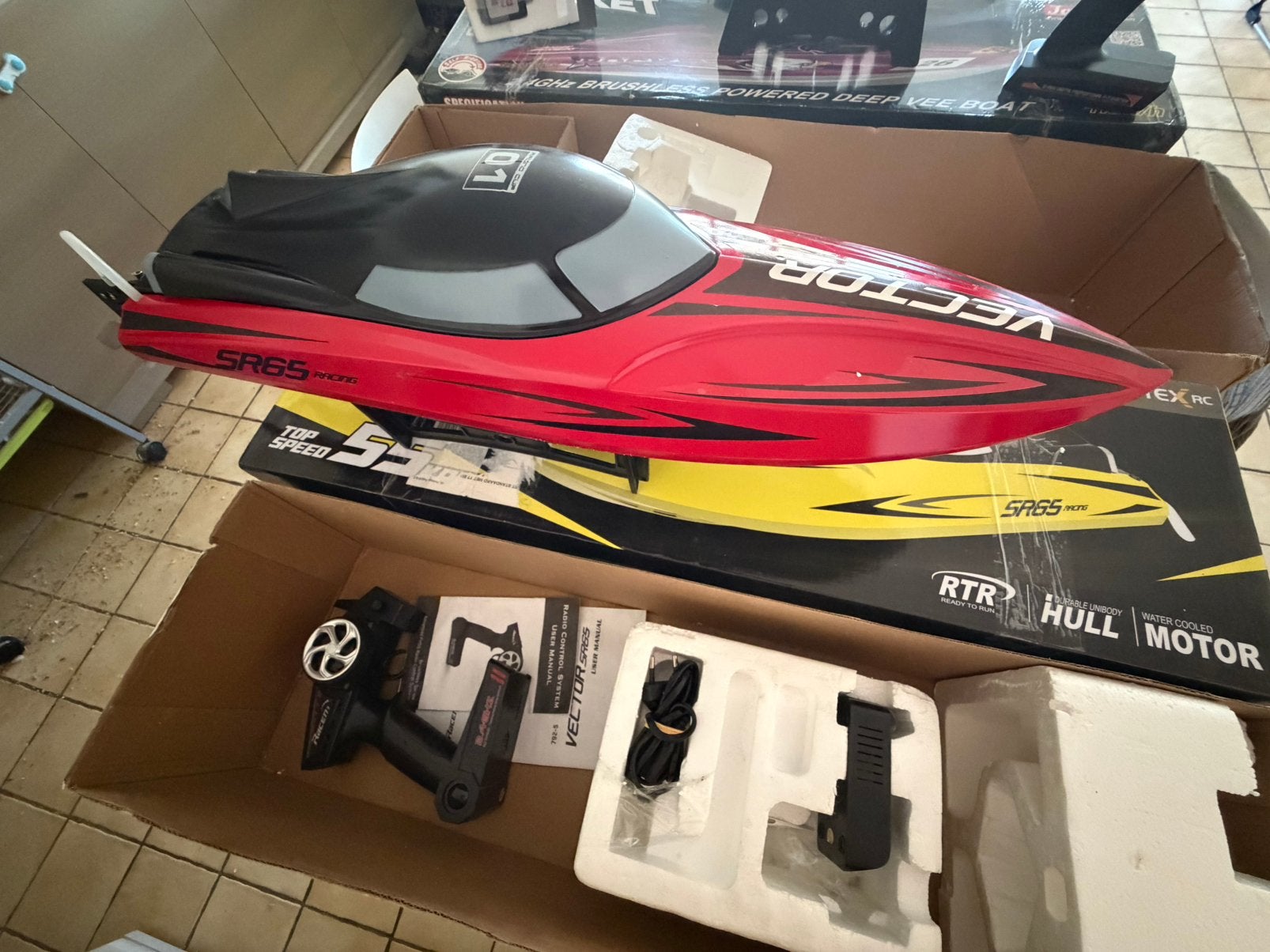 Volantex vector sr65 brushless, Enlèvement ou Envoi, Utilisé, Autres marques