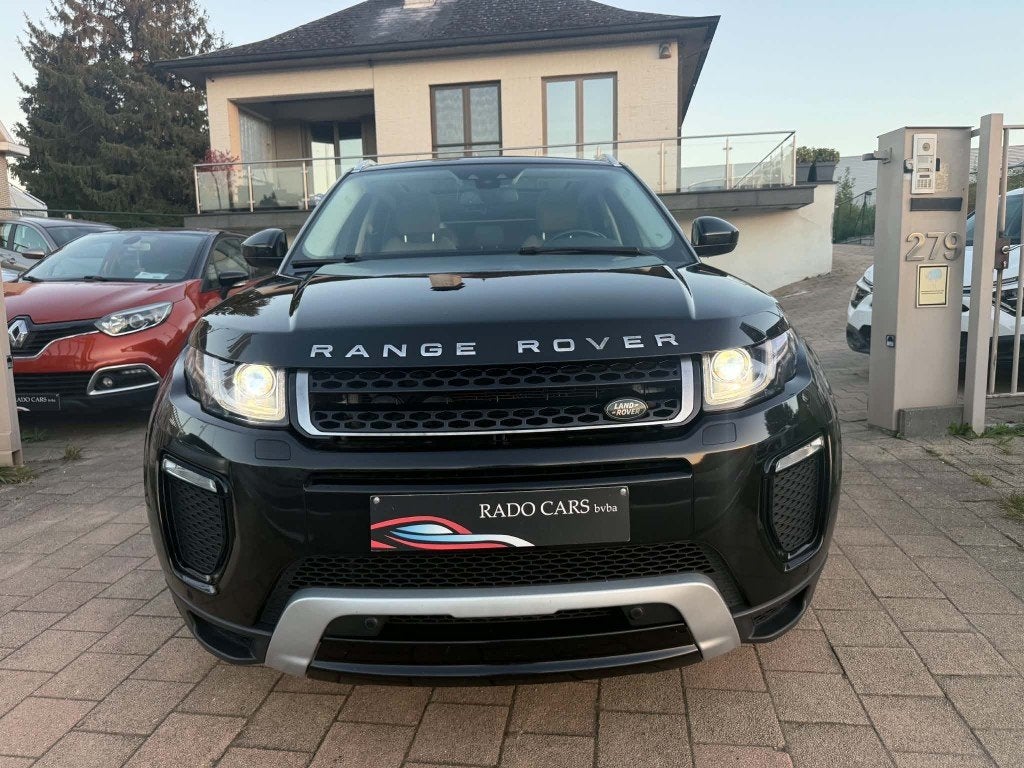 range rover evogue 2018, Auto's, Zwart, Leder, Bedrijf, 5 deurs