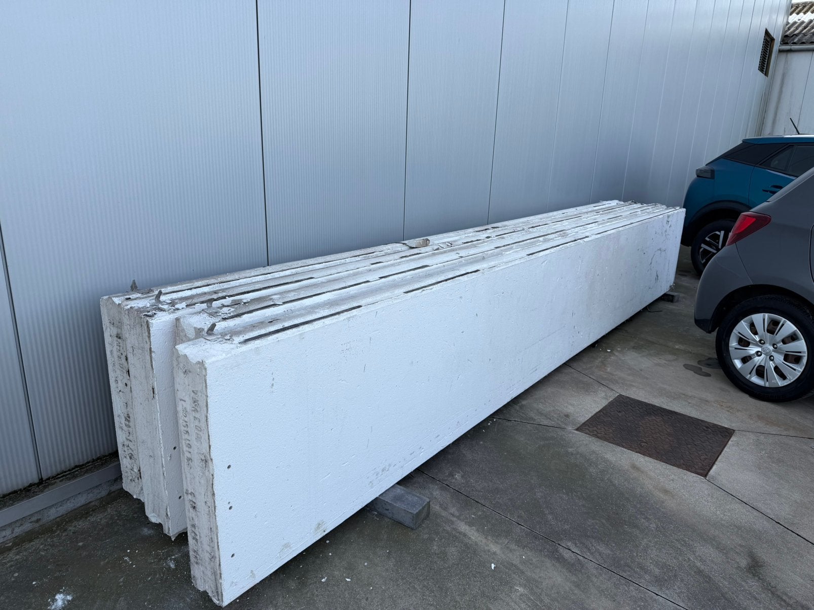 Ytong panelen 20 stuks, Doe-het-zelf en Bouw, Ophalen, Gebruikt