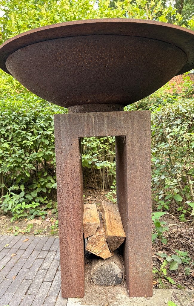 Ofyr Cortenstaal, Jardin & Terrasse, Barbecues au charbon de bois, Enlèvement, Utilisé, Niet gekend