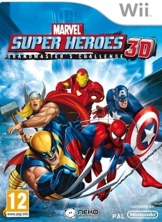 Marvel Super Heroes 3D Grandmaster's Challenge, Avontuur en Actie, 1 speler, Ophalen of Verzenden, Zo goed als nieuw