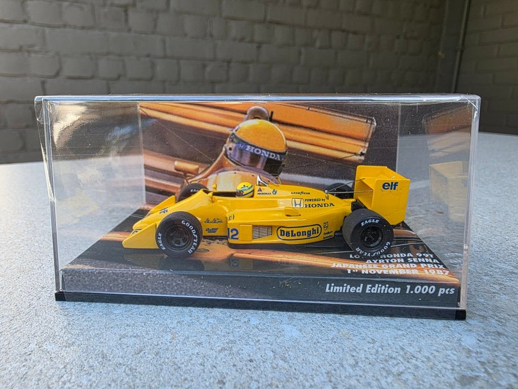 1/43 A.Senna Lotus Honda 99T Japanese GP 1987 L.E. * NIEUW *, Verzamelen, Ophalen of Verzenden, Nieuw, Formule 1