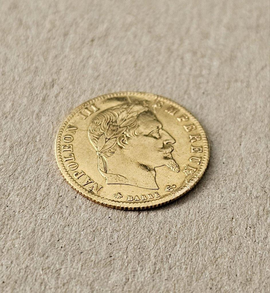 5 francs Napoleon III goud, Enlèvement ou Envoi, France, Monnaie en vrac, Or