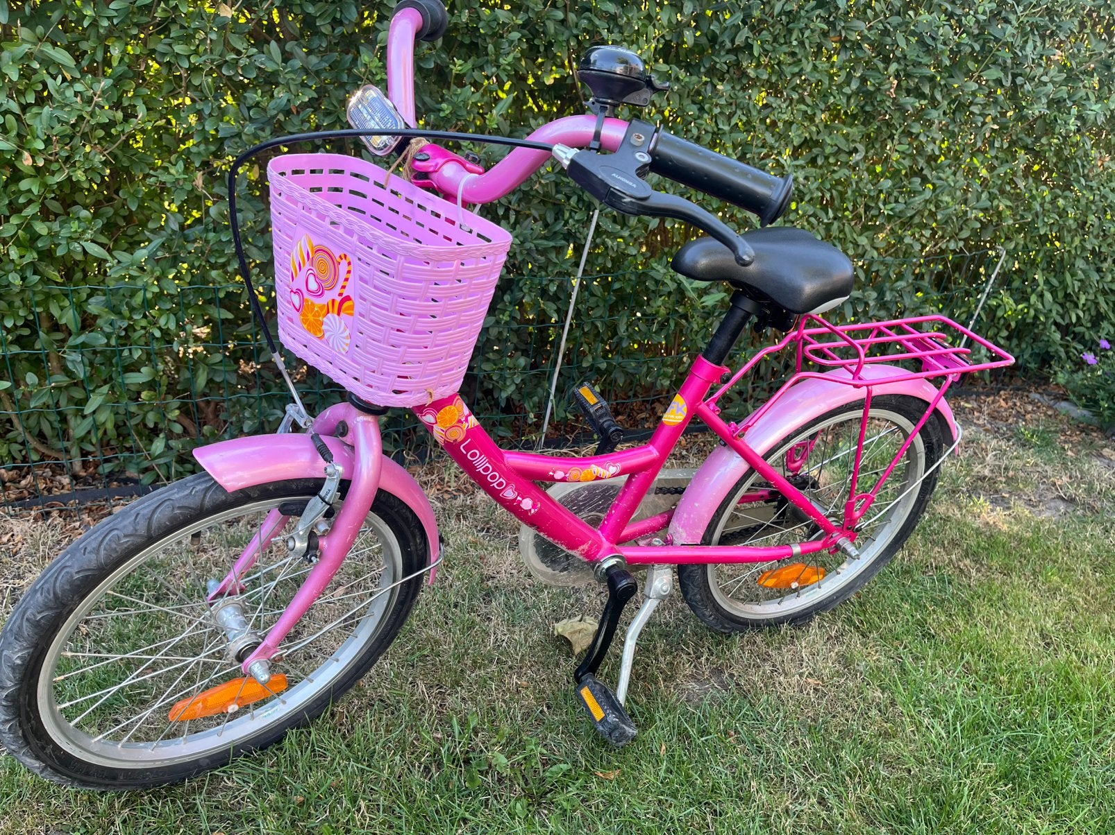 Kinderfiets roos 18inch, Ophalen, Gebruikt, 18 inch