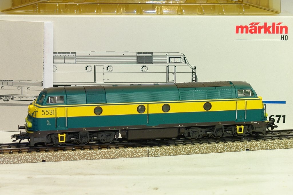 MARKLIN 34671 SNCB NMBS 5531 KINKEMPOIS DIGITAL DELTA, Hobby & Loisirs créatifs, Trains miniatures | HO, Analogique, Enlèvement ou Envoi