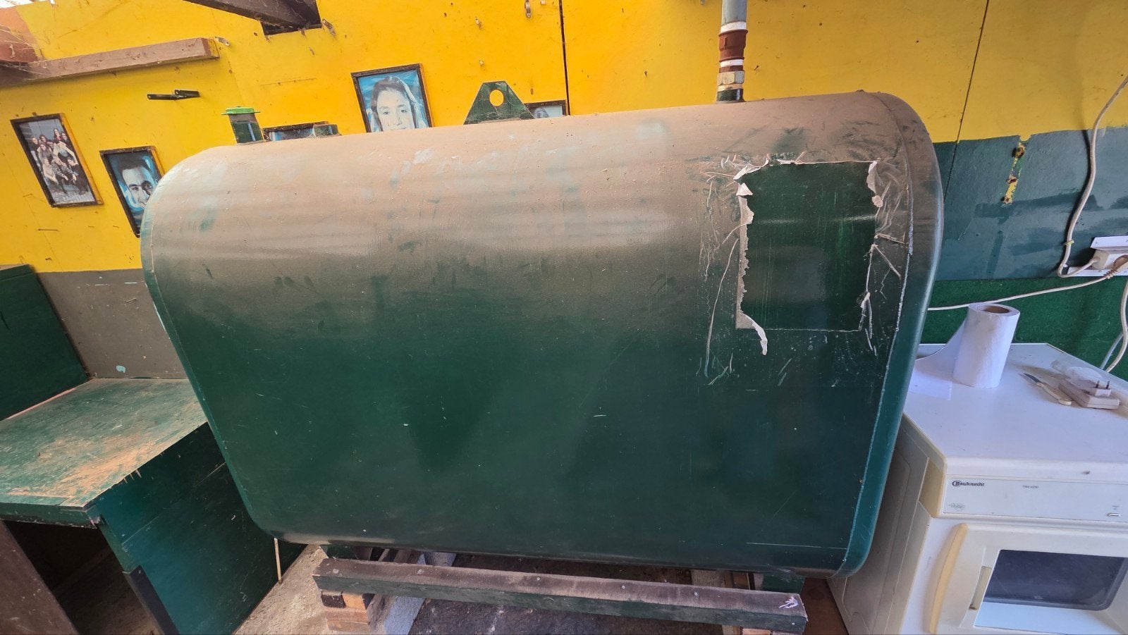 Réservoir Masalt 1200 l (vide), 100 litres ou plus, Enlèvement, Comme neuf, Sans huile