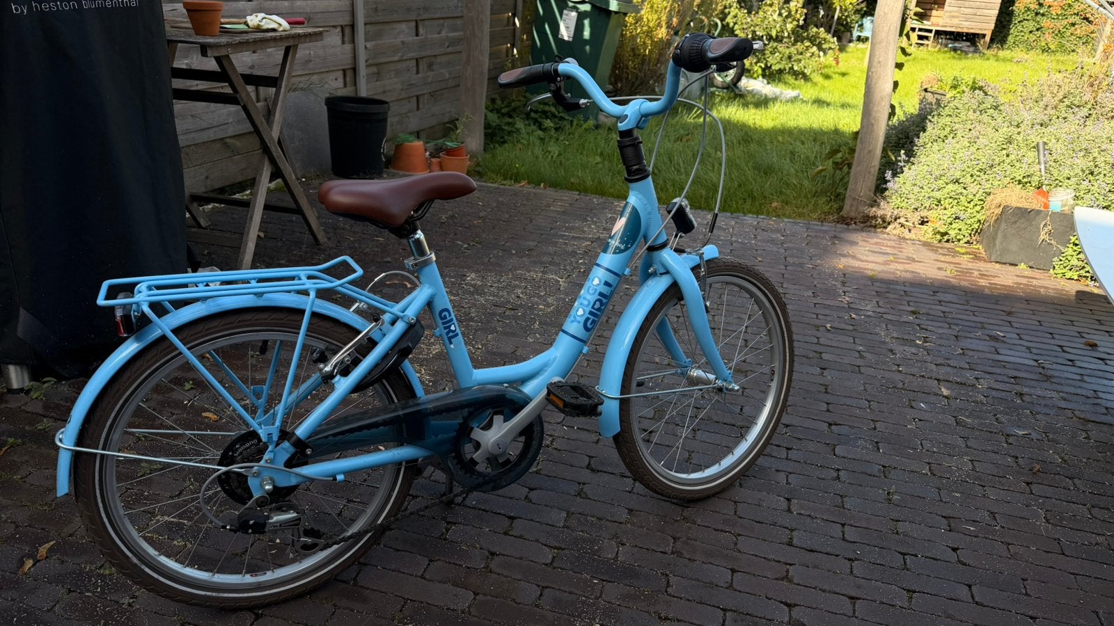 Kinderfiets blauw bike republic shimano, Fietsen en Brommers, Ophalen, Zo goed als nieuw