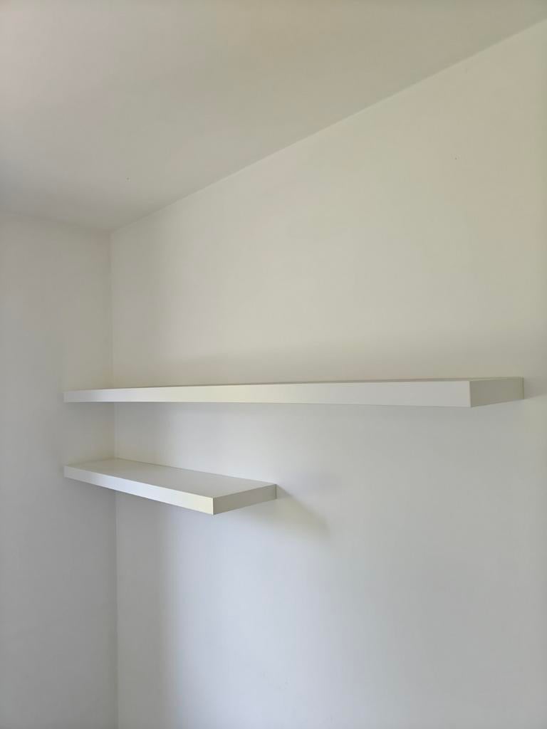 Ikea schappen 2 stuks, wit, in goede staat, Ophalen, Gebruikt