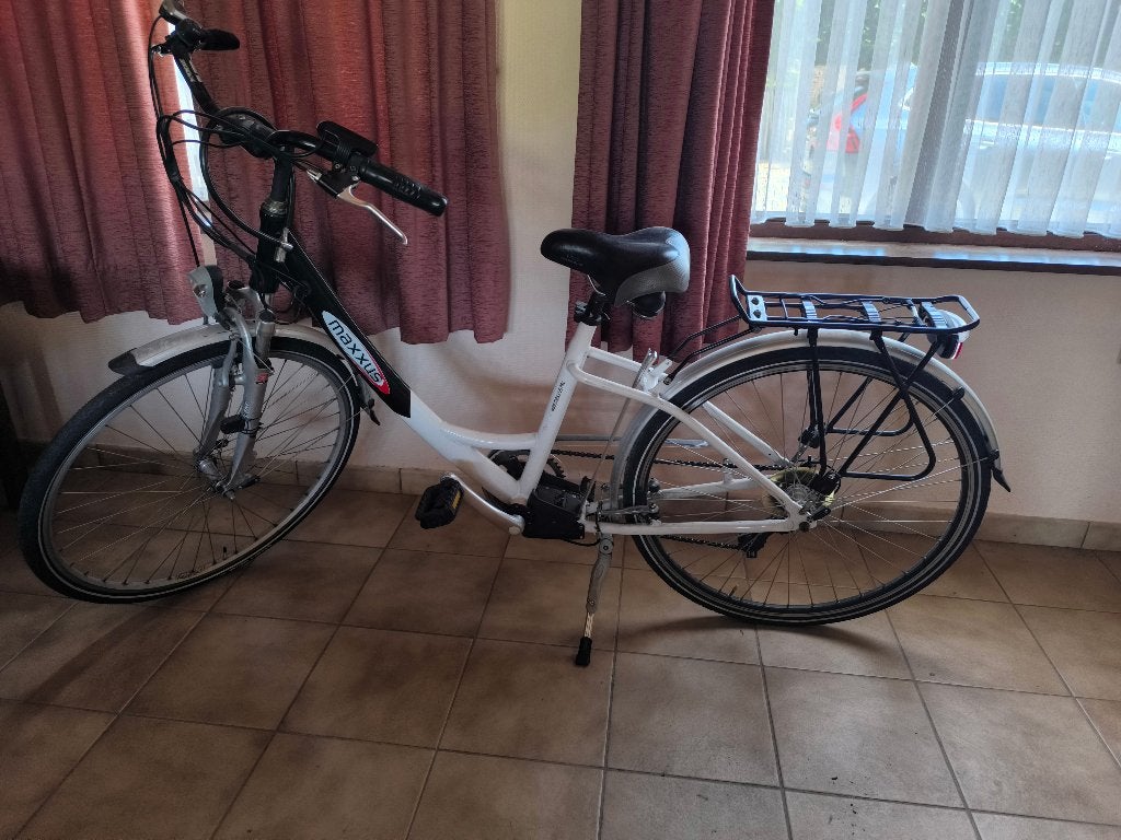 Elektrische vrouwenfiets zonder batterij, Ophalen, Gebruikt, Overige merken, Versnellingen