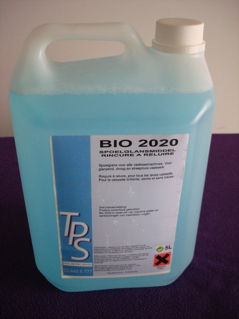 Bio 2020 Spoelglansmiddel voor vaatwasmachines 5 L., Ophalen, Nieuw