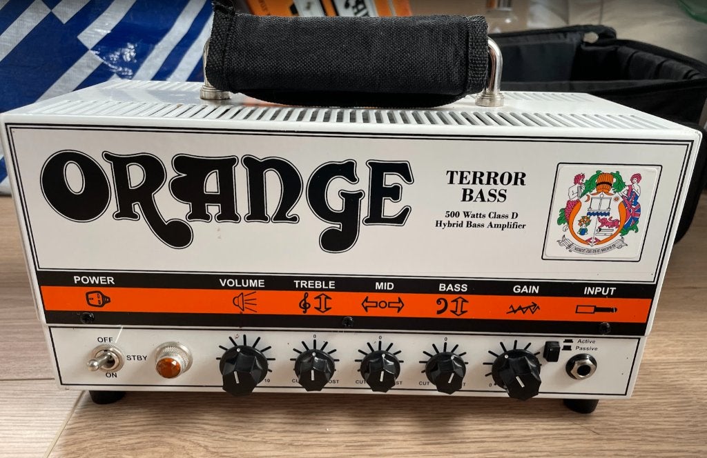 Ampli basse Orange Terror Bass 500 avec sac de transport, Musique & Instruments, Amplis | Basse & Guitare, Utilisé, Guitare basse